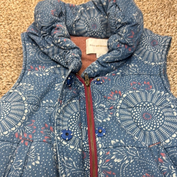 Anthropologie - Pilcro and the Letterpress Quilted Chambray Vest - Picture 3 of 5